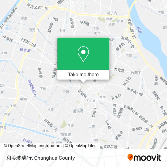 和美玻璃行 map