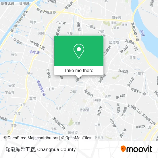 瑞發織帶工廠 map