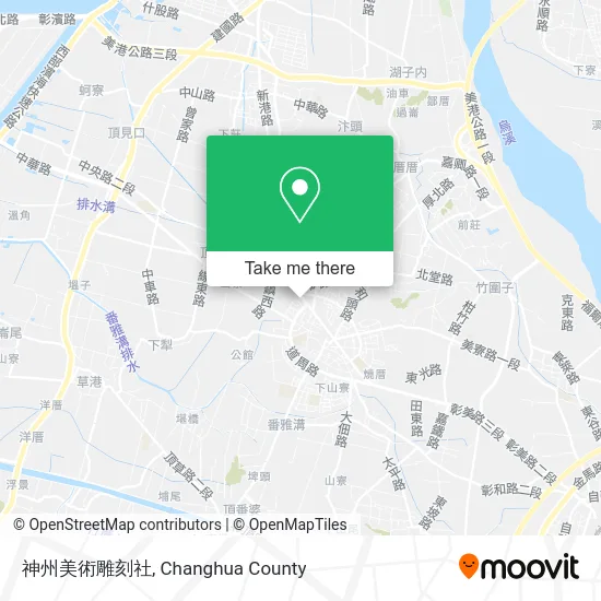 神州美術雕刻社地圖