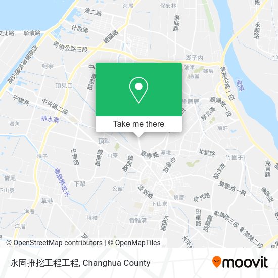 永固推挖工程工程 map