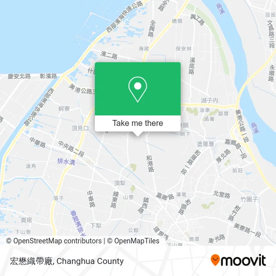 宏懋織帶廠地圖