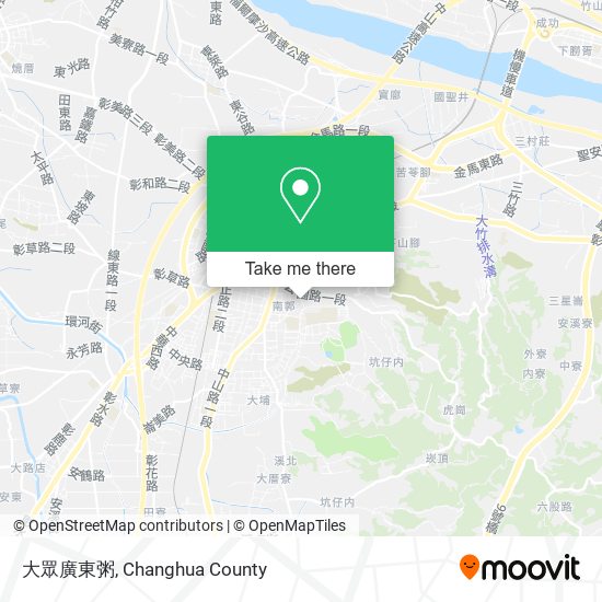 大眾廣東粥地圖
