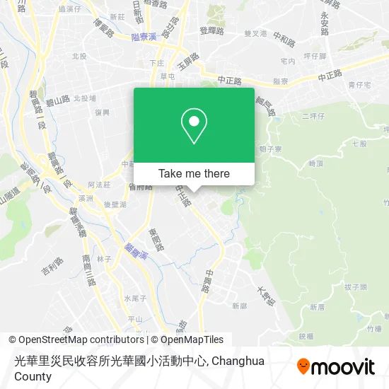 光華里災民收容所光華國小活動中心 map
