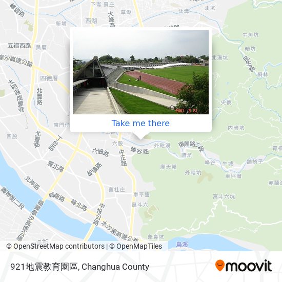 921地震教育園區 map
