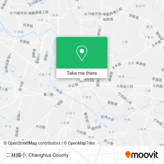 二林國小 map
