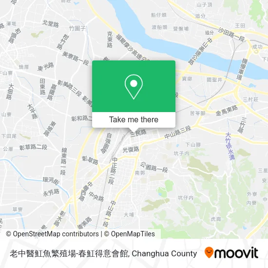 老中醫魟魚繁殖場-春魟得意會館地圖