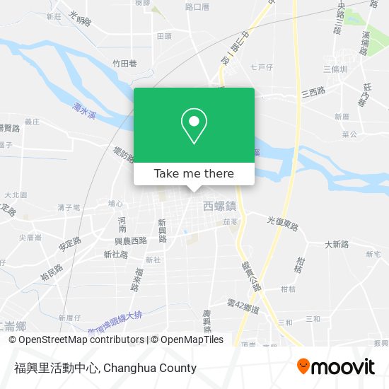 福興里活動中心 map