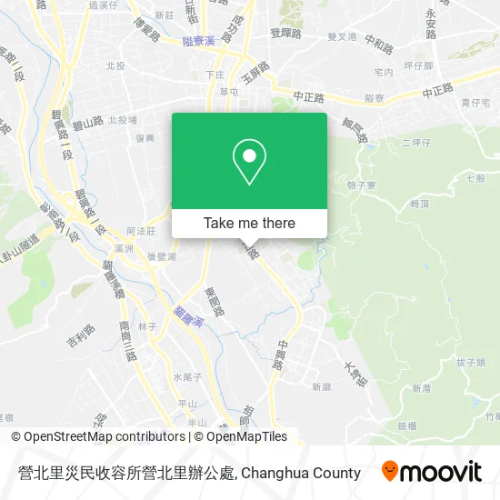 營北里災民收容所營北里辦公處 map
