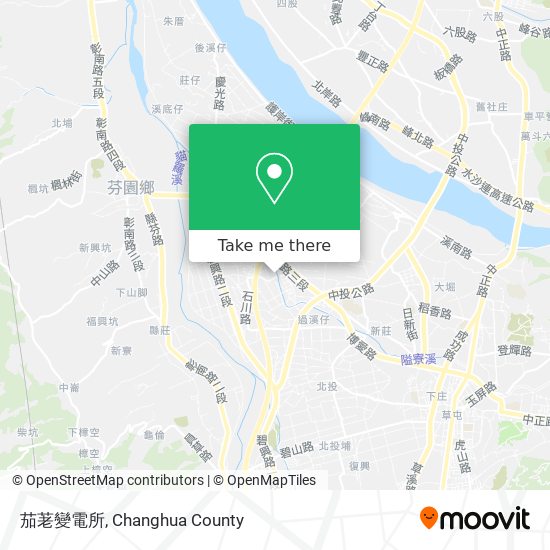 茄荖變電所 map