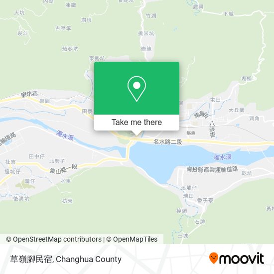 草嶺腳民宿 map