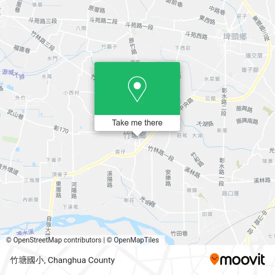 竹塘國小地圖