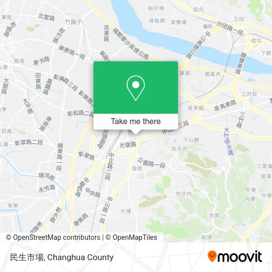 民生市場 map