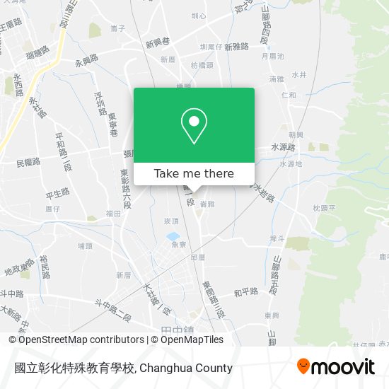 國立彰化特殊教育學校 map