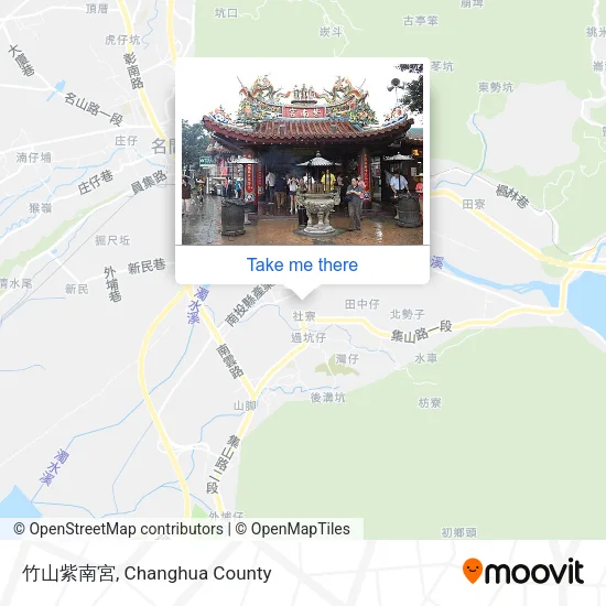 竹山紫南宮 map