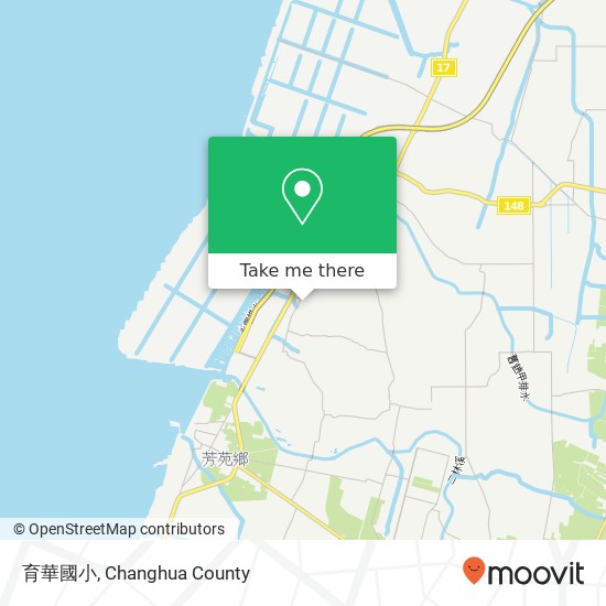 育華國小 map