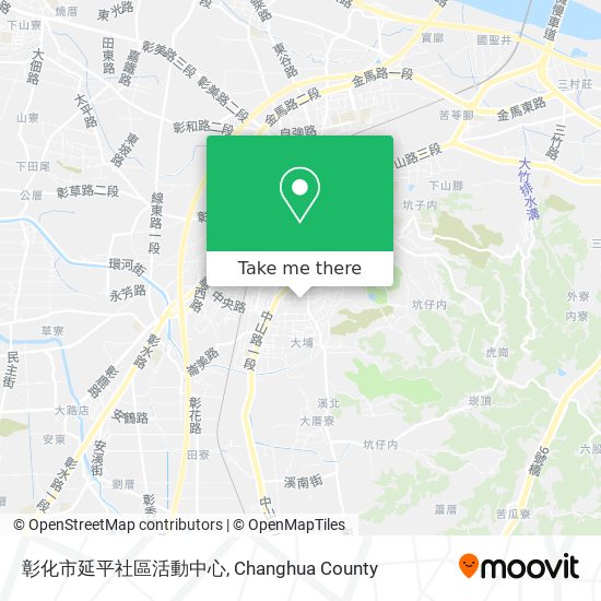 彰化市延平社區活動中心 map
