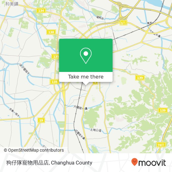 狗仔隊寵物用品店 map