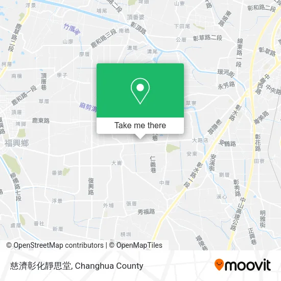 慈濟彰化靜思堂 map