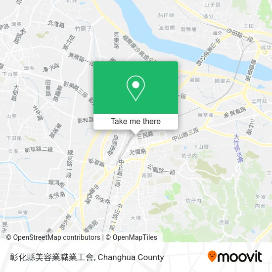 彰化縣美容業職業工會地圖