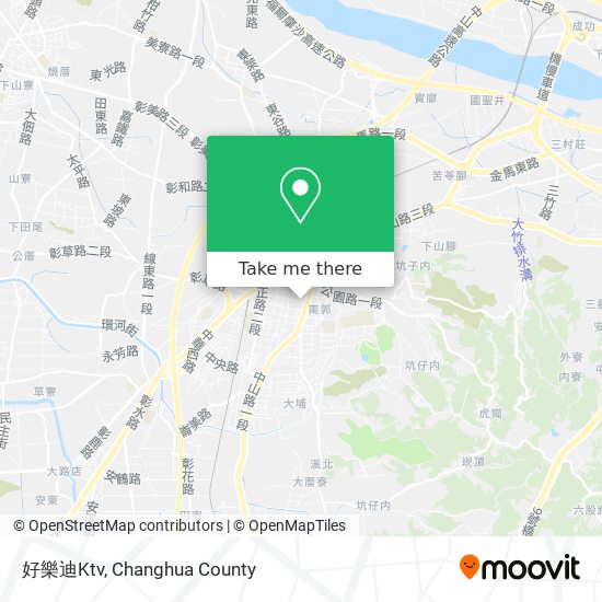 好樂迪Ktv map