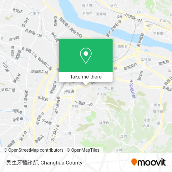 民生牙醫診所地圖
