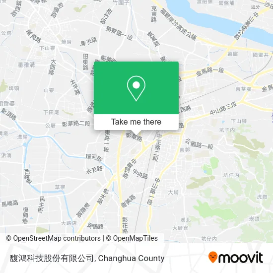 馥鴻科技股份有限公司 map