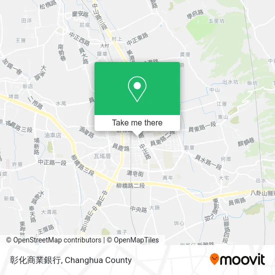 彰化商業銀行地圖