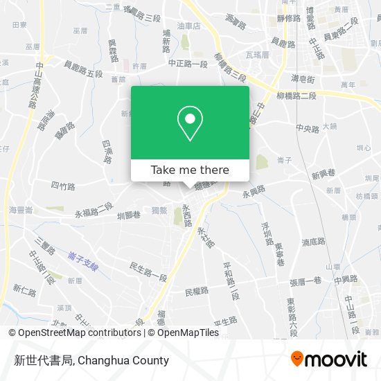 新世代書局地圖