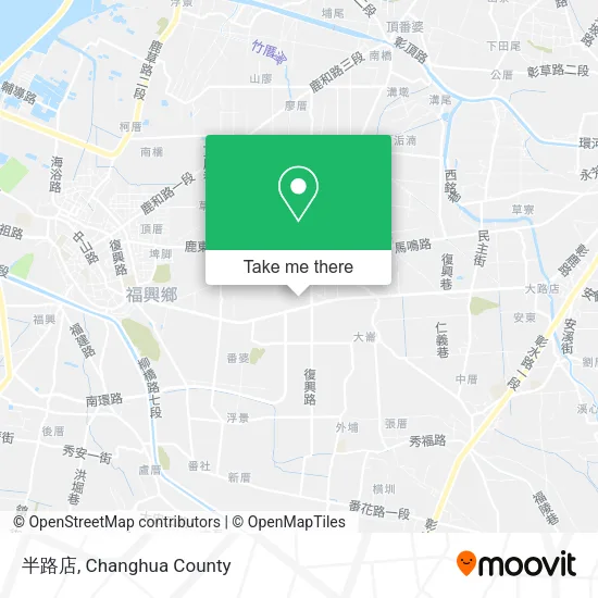 半路店 map