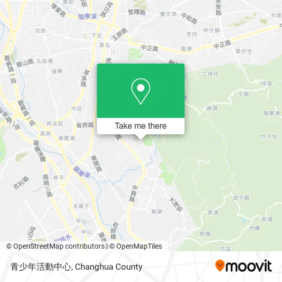 青少年活動中心地圖