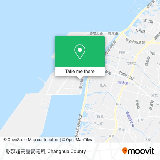 彰濱超高壓變電所 map