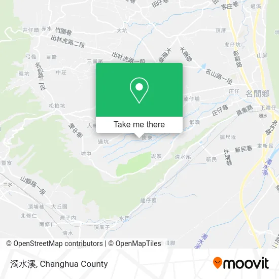濁水溪 map