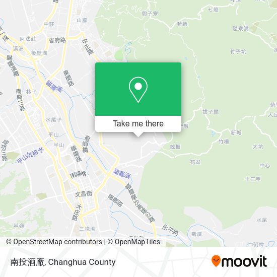 南投酒廠 map