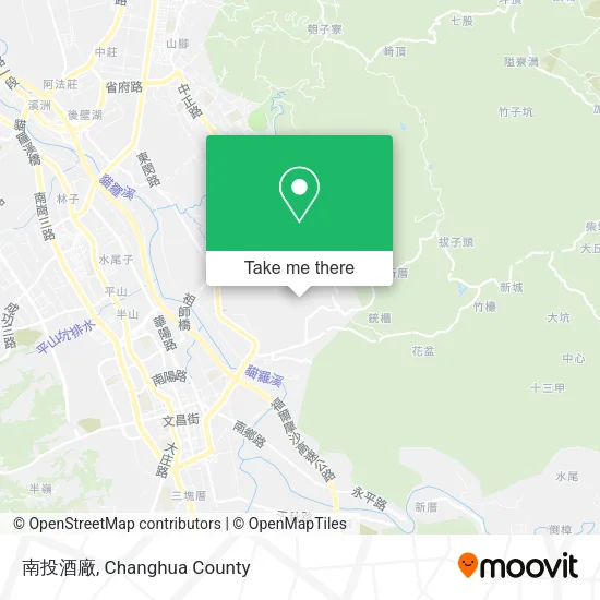 南投酒廠 map