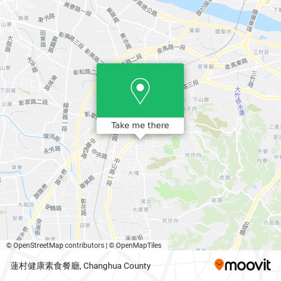 蓮村健康素食餐廳 map