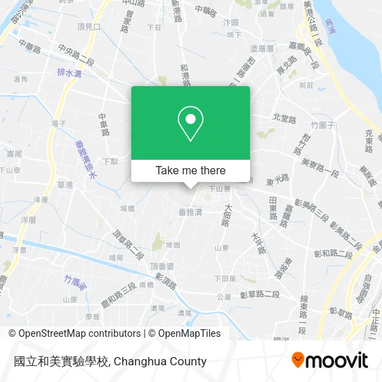 國立和美實驗學校地圖