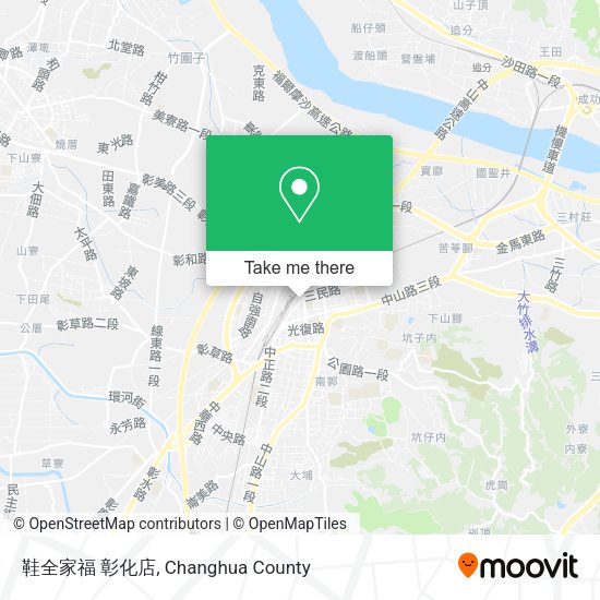 鞋全家福 彰化店地圖