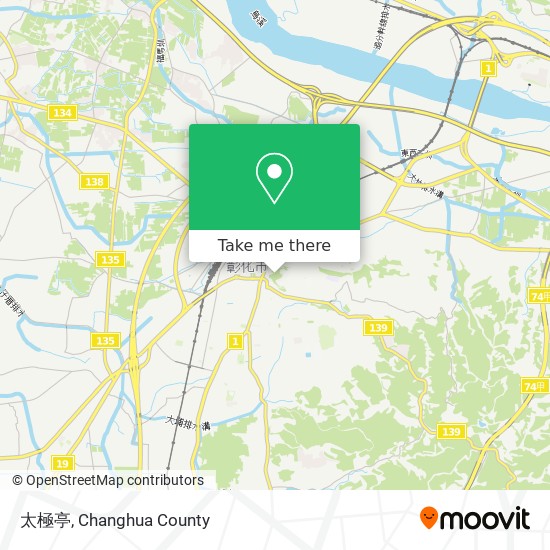 太極亭 map