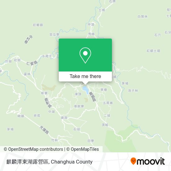 麒麟潭東湖露營區 map