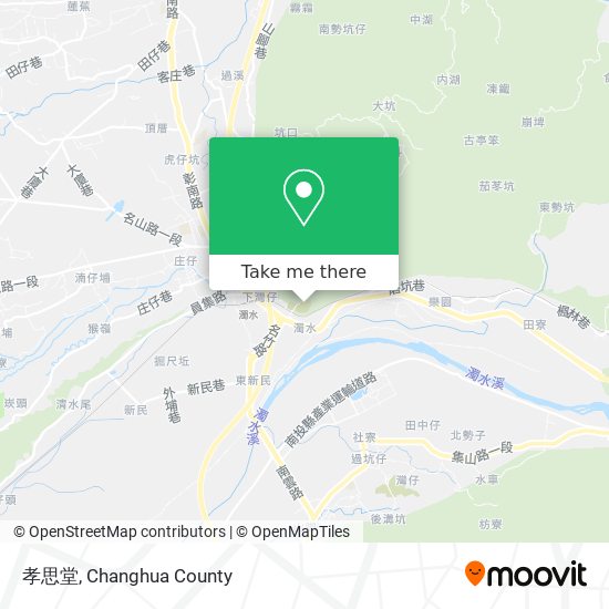 孝思堂 map
