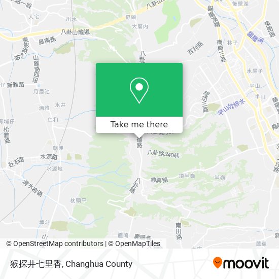 猴探井七里香 map