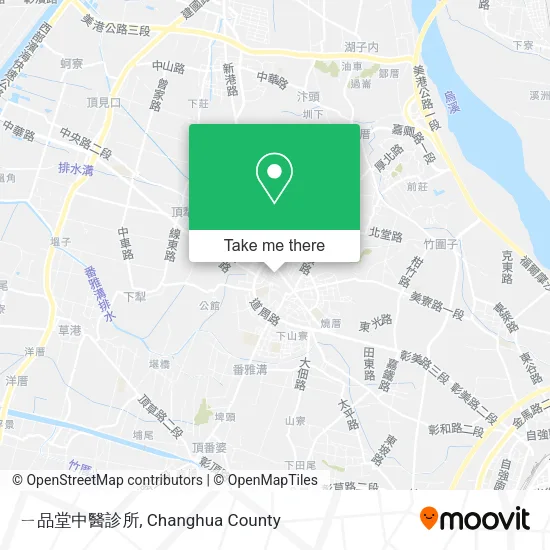 ㄧ品堂中醫診所地圖