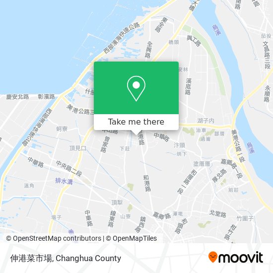 伸港菜市場 map