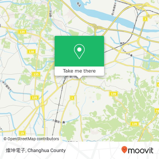 燦坤電子 map