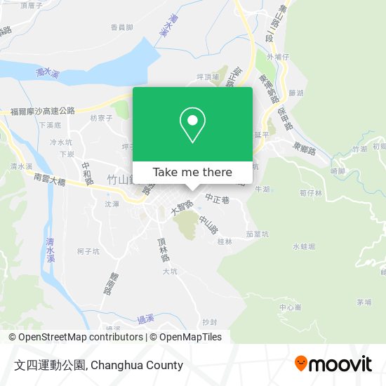 文四運動公園 map