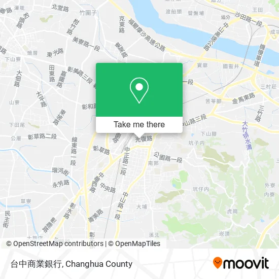 台中商業銀行地圖