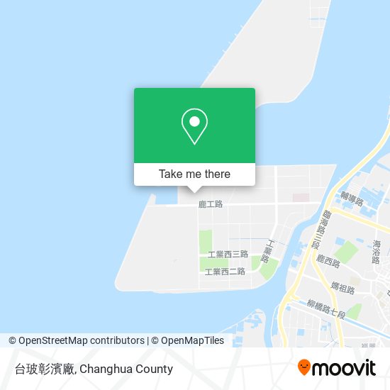台玻彰濱廠 map