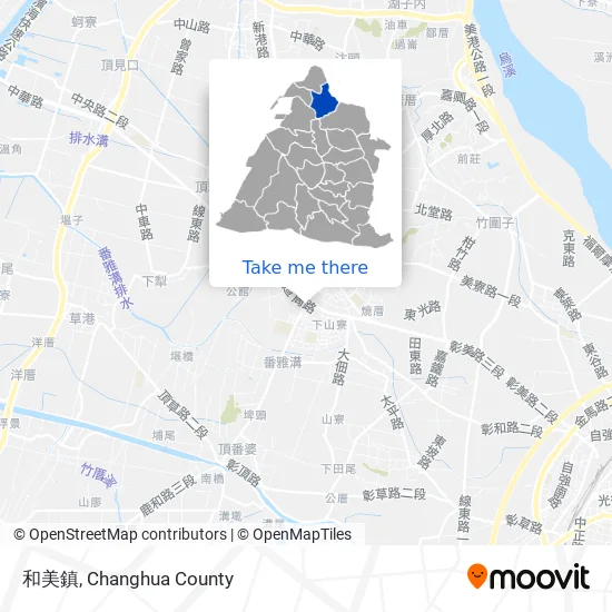 和美鎮地圖