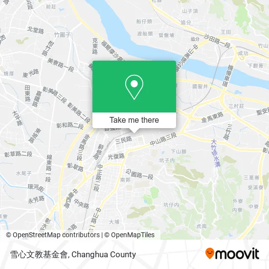 雪心文教基金會 map