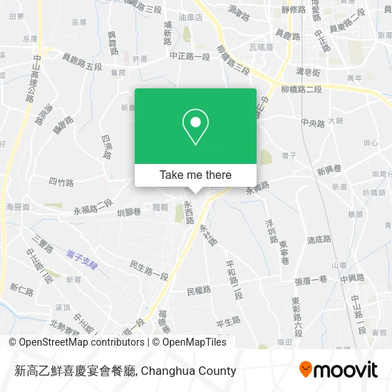 新高乙鮮喜慶宴會餐廳 map
